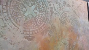 Нанесение лессирующего покрытия velatura