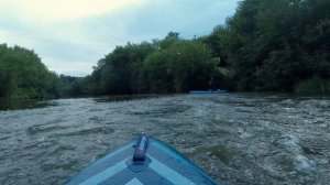 Тойма до разрушенного моста