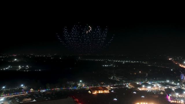 Шоу дронов Геоскана в Индии смотреть онлайн