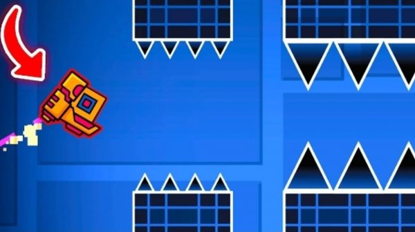 САМЫЕ первые ПЛАТФОРМЕРЫ в Geometry Dash 2 . 2 [get-save.com]