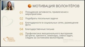 Работа с волонтёрами. Часть 2