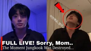 В ЭФИРЕ🔴 Чонгук плачет на Weverse после звонка своей маме… АРМИ потеряли дар речи