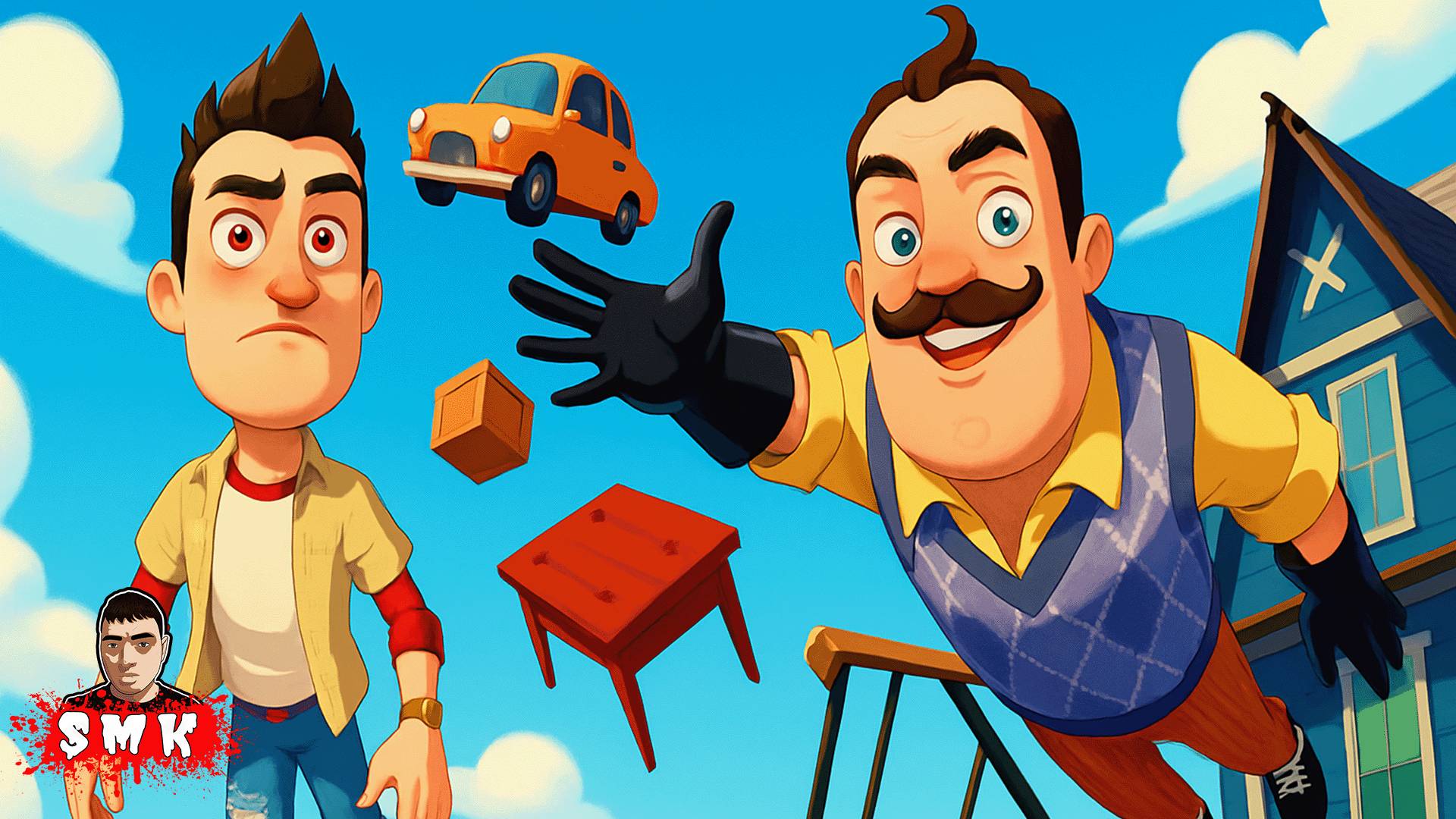 ШОУ ПРИВЕТ СОСЕД! ДОМИК В НЕБЕСАХ! ДИЧЬ В ОБЛАКАХ! ИГРА HELLO NEIGHBOR ПРОХОЖДЕНИЕ МОДА HELLO SALO! смотреть онлайн