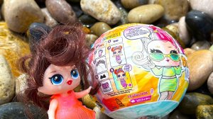 ОНА БОИТСЯ СОЛНЦА🌞 Подделка ЛОЛ LOL SUNSHINE нашла куклу на море МУЛЬТИКИ ДАРИНЕЛКА