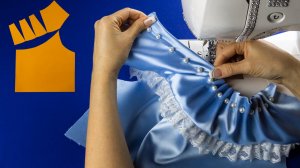 Секрет обработки горловины блузки, о котором мало кто знает. Основы шитья для начинающих
