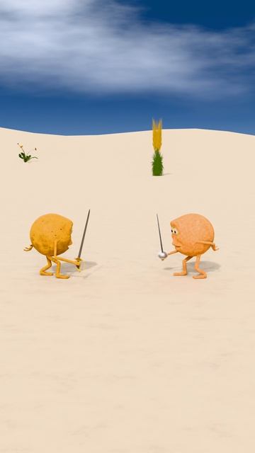 POTATOTIESES. ДУЭЛЬ