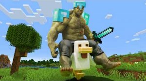 Халк в Майнкрафте. Hulk in Minecraft