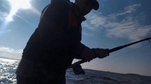 Вываживание сома-монстра на 70кг/рыбалка на сома