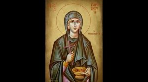 СВЯТАЯ ПРЕПОДОБНОМУЧЕНИЦА ПАРАСКЕВА РИМСКАЯ
