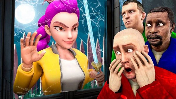 КЕЙПОП ОХОТНИЦЫ НА ДЕМОНОВ! СТРАШНАЯ РУМИ ОХОТИТСЯ НА НАС! УГАР И БЕЗУМИЕ В Garry`s Mod