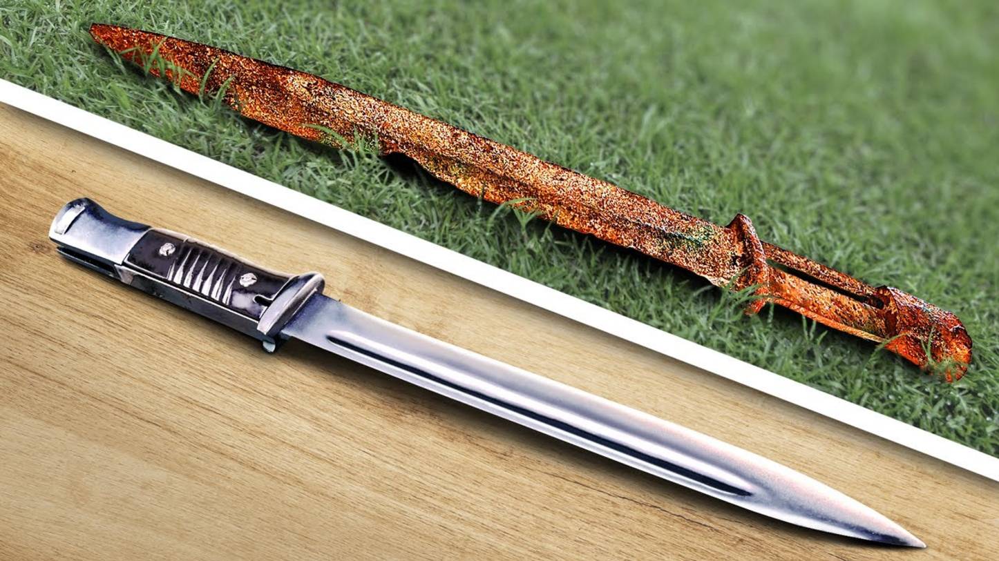 ШТЫК K98 ИЗ АДА ВЕРНУЛСЯ К ЖИЗНИ! — ВОЗРОЖДЕНИЕ БАЙОНЕТА ВТОРОЙ МИРОВОЙ смотреть онлайн