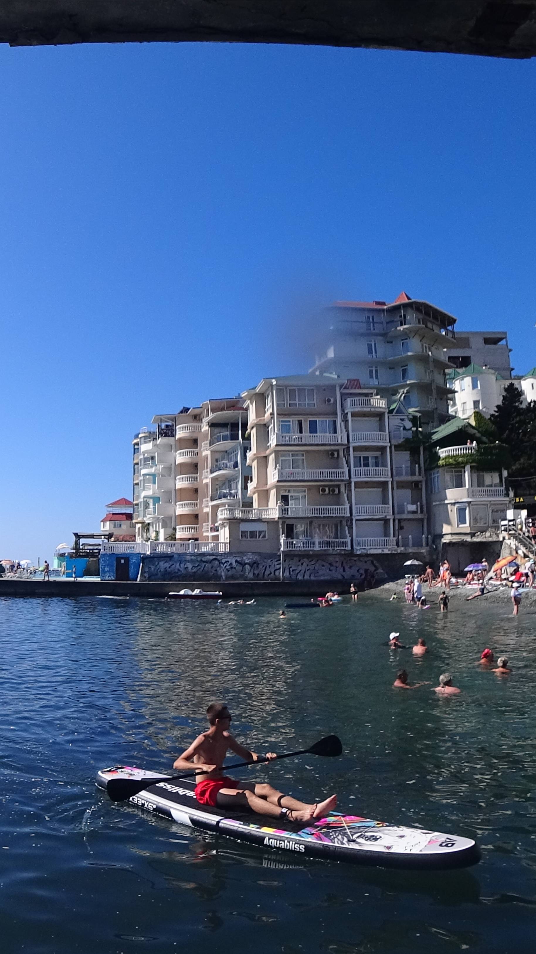 Отдых у моря. Катание на сапбе . Крым 2025 смотреть онлайн