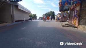 Крым. Судак.  Набережная, пляж, кипарисовая аллея. 08.08.2025 г.