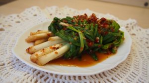 Традиционная корейская кухня: Кимчи из зеленого лука или па кимчи (파김치)