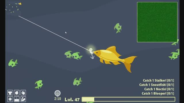 Купил самую лучшую лодку и поймал золотую рыбку в Cat goes fishing.