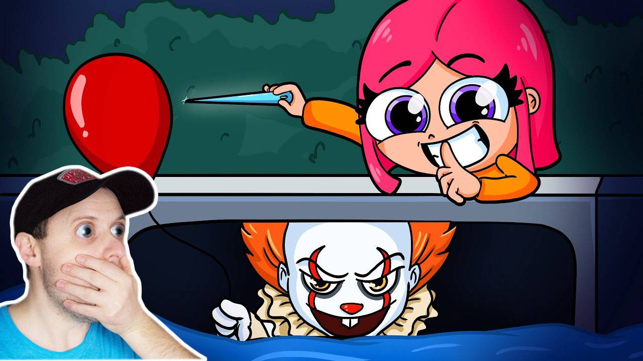 КАК Я ПОПАЛА В СТРАШНЫЙ ФИЛЬМ ЧЕЛЛЕНДЖ (АНИМАЦИЯ) Реакция смотреть онлайн