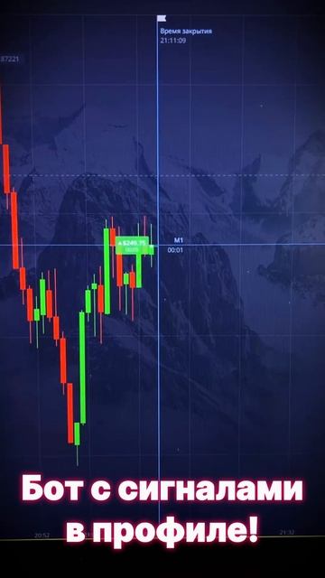 Бесплатный бот с сигналами на ПОКЕТ ОПШН!