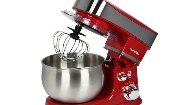 Миксер планетарный Oursson SM7301/RD - краткий обзор смотреть онлайн