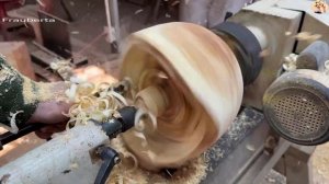 Техника и оборудование, токарный станок, обработка дерева