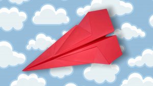 Как сделать самолет из бумаги. Оригами самолёт. Легкий способ как сделать самолёт