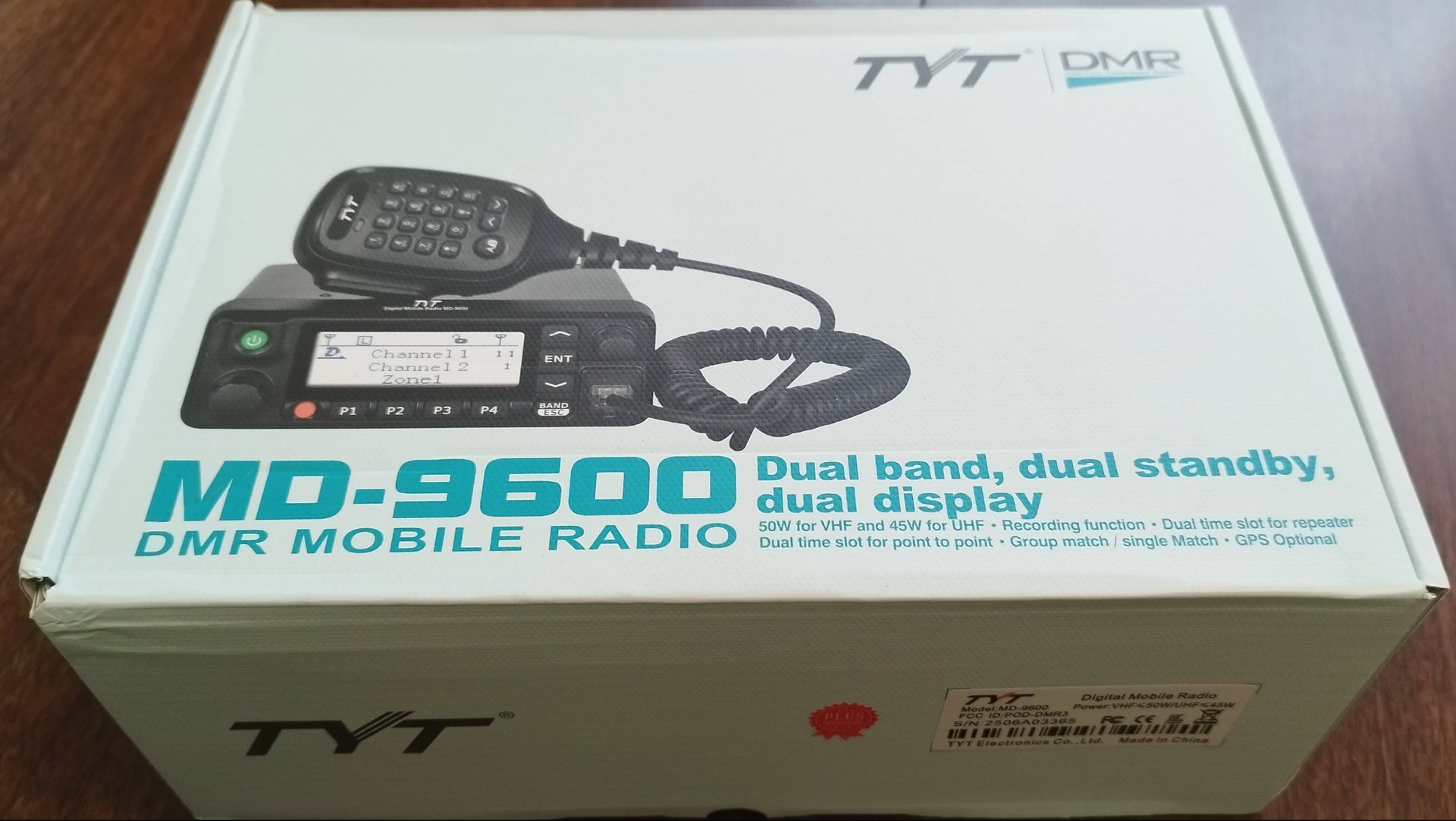 Радиостанция TYT MD-9600 DMR Mobile Radio