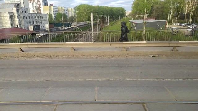 Путепровод на Карпинского до ремонта. Пермь, май 2024