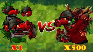 PVZ Fusion 2.7: Безумный Научный Дуэль! 1 Fusion-Растение VS 500 Профессоров Черри-Гаргантюа