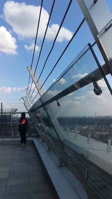 Обзорная площадка Национальной библиотеки Беларуси. Минск