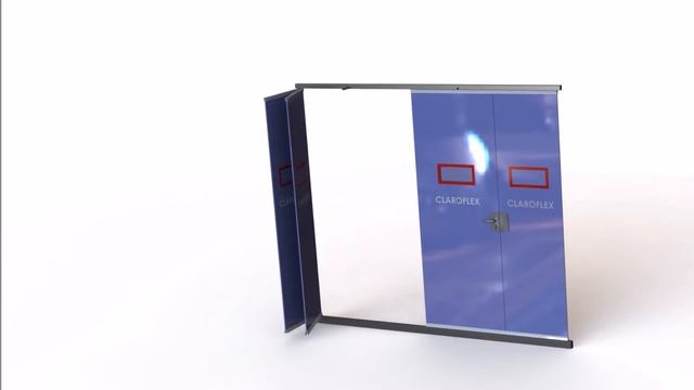 Бомба в безрамном остеклении!  Представляем движущуюся дверь CLAROFLEX