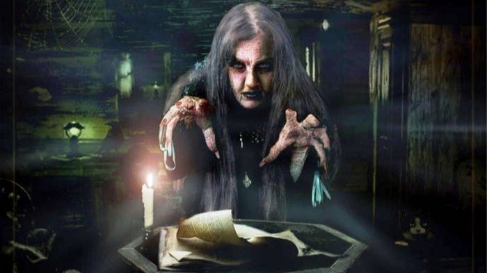 Проклятие умирающей ведьмы и семь трупов. смотреть онлайн