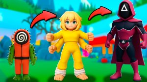 Прокачалась и получила секретку в Эволюция кальмара / Squid Evolution Роблокс !