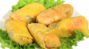 Полезный ужин для диабетика 2 типа.Обычные голубцы с необычной начинкой.