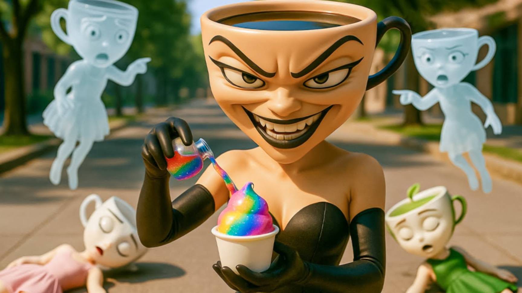 СПАСЕНИЕ БАЛЕРИНЫ КАПУЧИНЫ от ЗЛОГО ЛУЧШЕГО ДРУЗЬЯ ДЕТСТВА! смотреть онлайн