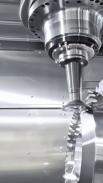 5-ти осевая обработка алюминиевой шестерни