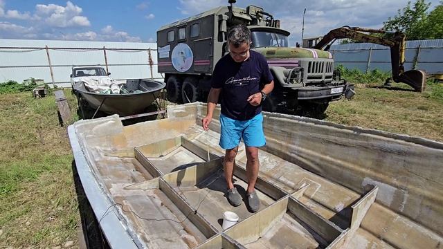 Стрингерная корзина на катер. Часть 1 смотреть онлайн