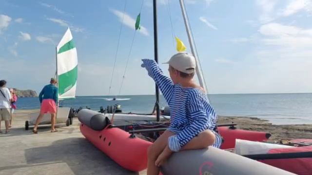 Инклюзивные паруса России.  На базе "Волна"