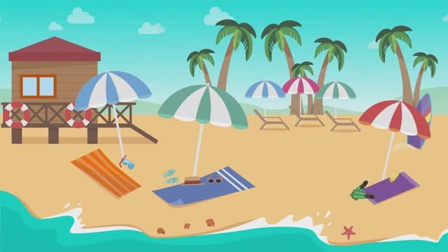 ПУТЕШЕСТВИЯ / подборка из 10 анимационных видео / Футаж смотреть онлайн