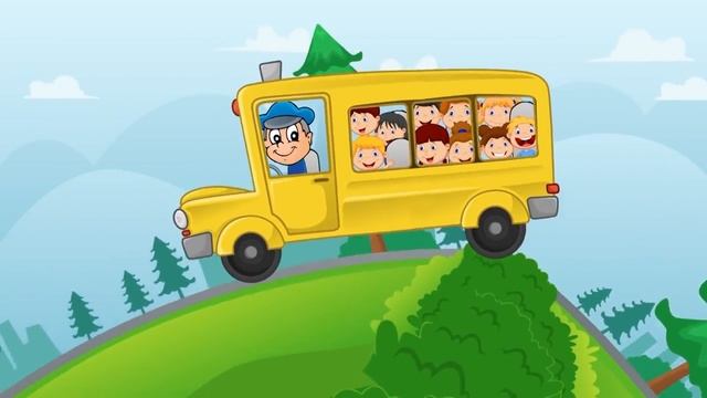 Футаж мультипликационный ДЕТИ В ШКОЛЬНОМ АВТОБУСЕ смотреть онлайн