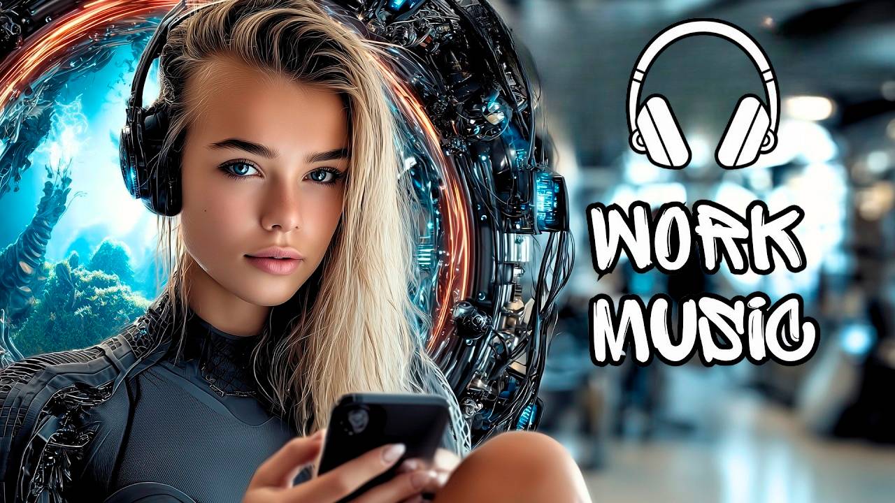 Музыка для учёбы и работы — футуристический микс для ясности и продуктивности смотреть онлайн