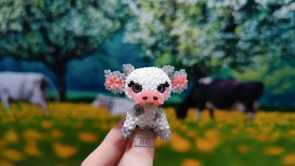 Мастер-класс Телёнок из Бисера/ Часть 1. Голова