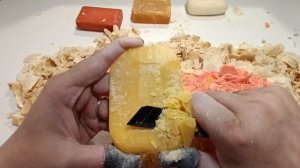 ASMR SOAP CUTTING DRY VINTAGE SOAP Резка винтажного мыла, в конце большой жмяк)