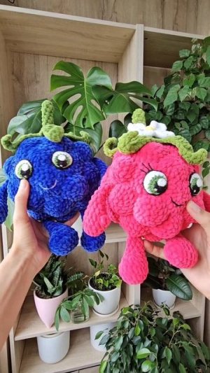 Вязаные игрушки крючком по схеме @goozell_toys