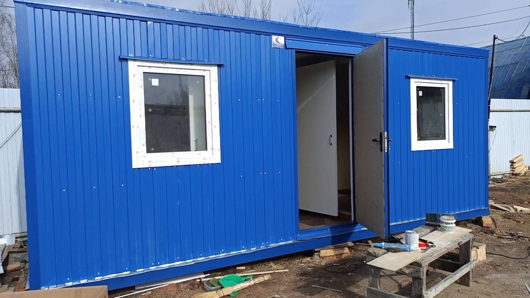 В-16 Блок-контейнер с санузлом на дачу или на стройку от ООО 