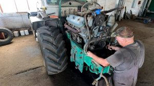 Рабочие будни продолжаются, мы с Анатольевичем на месте, трактор тоже!