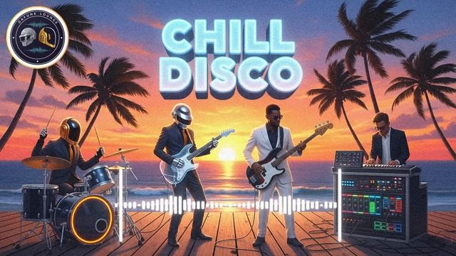 🌅DAFT PUNK  – Sunset Bassline Grooves For Chill Disco Lovers