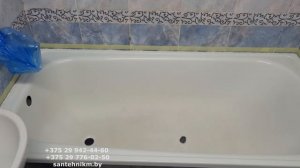 Реставрация ванны жидким акрилом