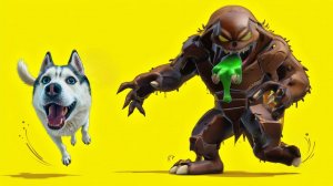 ФИНАЛЬНАЯ БИТВА С ДУБАЙСКИМ ШОКОЛАДНЫМ МОНСТРОМ! Хаски Бандит Говорящая собака