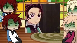 ♡Реакция обидчиков танджиро на него♡