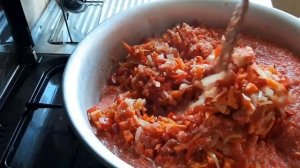 САЛАТ НА ЗИМУ С ФАСОЛЬЮ,..ОЧЕНЬ ВКУСНО 😋