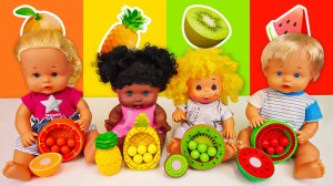 Мой детский сад – Собираем фрукты! Куклы, пупсы и игрушки для малышей